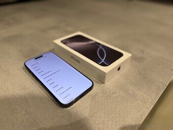 Apple iPhone 16pro 128GB, Black titanium