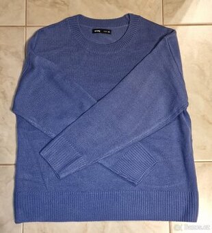 Dámský modrý svetr - nový