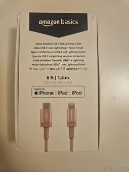 Amazon Basics USB-C to Lightning. Apple