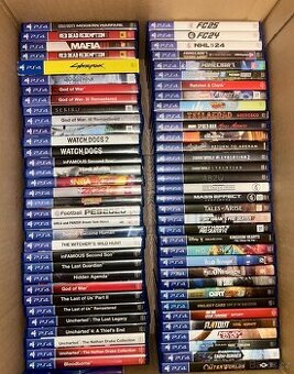 Oblíbené hry na PS4 - PS5