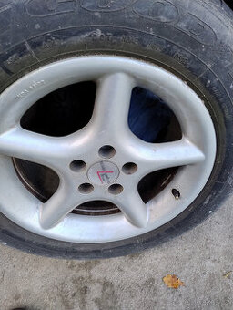 Prodám Alu 15 5x100 přidám pneu letní 50%