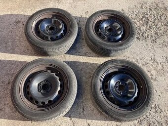 Letní pneu na plechových discích 205/55 R16 91V