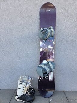 Snowboard HERO včetně vázání, 156 cm + boty GRAVITY