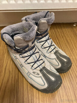 waterproof salomon boty na zimu vel 39
