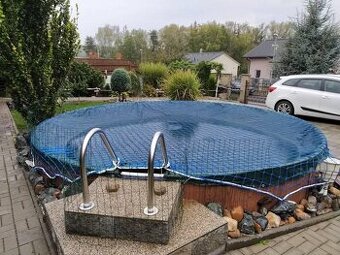 Bezpečnostní síť na bazén