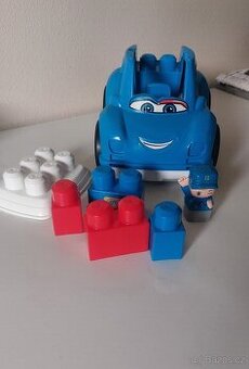 policejní auto Megabloks pro nejmenší - velké auto :)