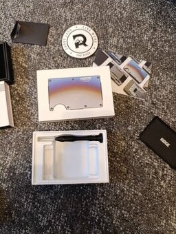 Ridge Wallet Burnt titanium