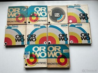 10x magnetofonový pásek