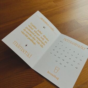 Minizměna - sklenice vody