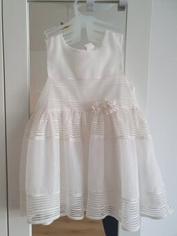 Bílé šaty H&M vel 92