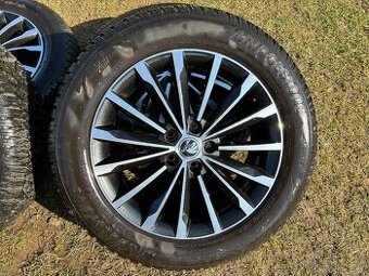 Originální alu sada R18 Škoda Kodiaq, top stav a vzhled