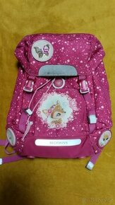 Zdravý školní batoh aktovka Red Forest Deer BECKMANN