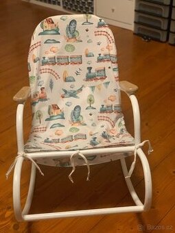 Dětské retro houpací křeslo