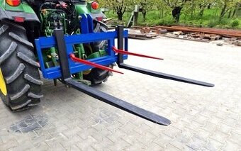 POSUVNÉ PALETIZAČNÍ VIDLE DO TŘETÍHO BODU, ZDARMA POUZDRA.