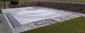 Zastřešení bazénů plachtou + naviják