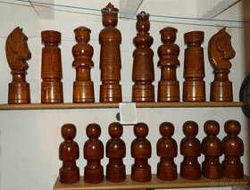 Krásné dřevěné šachy ...XXL... - 1