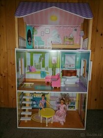Domeček pro panenky barbie KidKraft - 1
