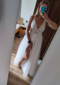 Svatební šaty vel. 38
