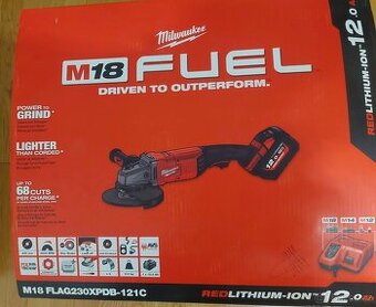 Milwaukee M18 FLAG230XPDB-121C - AKU úhlová bruska 230 mm