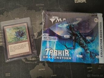 Tarkir: Dragonstorm Collector Booster Box, bonus karta, nové