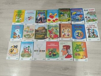 20 ks knížek s pohádkami - Albert