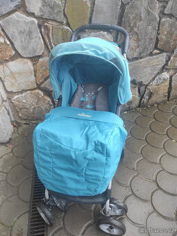 modrý Golfový kočárek Baby design Walker