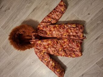 Dívčí zimní bundička 104cm