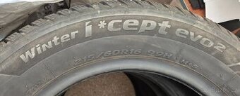Hankook winter icept evo2 r16 215/60