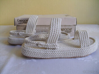 NOVÉ letní sandály - espadrilky vel. 39