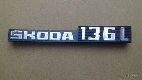 Škoda 136 - znak na zadní čelo