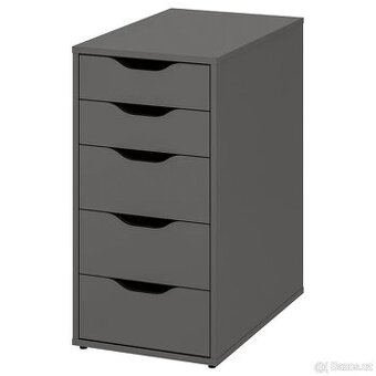 Ikea Alex skříň černá