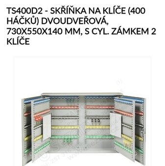 Skříňka na klíče TS400D2
