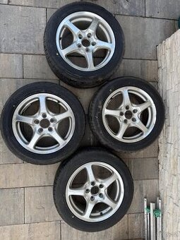 Prodám alu kola originál Honda S 2000 AP1 s pneu Falken