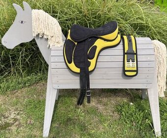 Australské sedlo s hruškou bílé