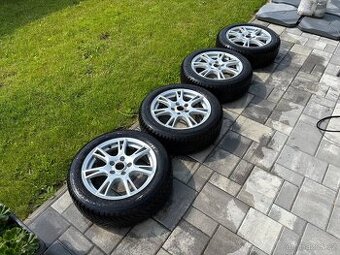 Sada ALU disků 205/55/16 5x112 vč. ZIMNÍ PNEU 7MM