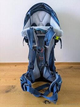 Deuter Kid Comfort Pro (s pláštěnkou, batůžkem a třmínky)