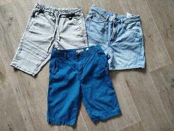3x chlapecké kraťasy vel. S,M
