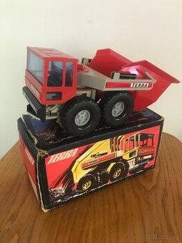Retro auto Terra sklápěčka dumper s krabicí