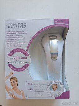 IPL odstraňovač chloupků jen vybaveny Sanitas epilator