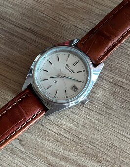 hodinky Orient Quartz vintage Japan