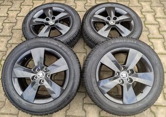 Alu kola originál Škoda Fabia III, Rapid 5x100 R15 Matone