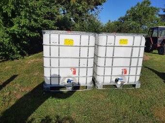 IBC nádrže 1000L - nové nikdy nepoužité