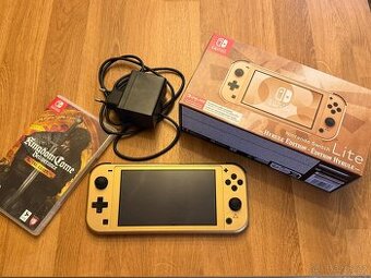 Nintendo Switch Lite Hyrule + hra KCD, záruka