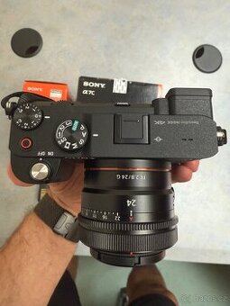 Sony Alpha A7C černý + Sony FE 24mm f/2.8 G +přísl. a záruka