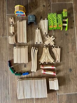 Set dřevěná vláčkodráha