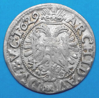 Stříbrná mince císař Ferdinand II. Vratislav