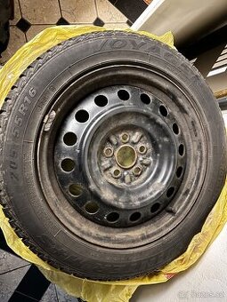 Plechové disky kola 5x100 R16 54,1 + poklice