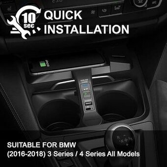 SIGHILL Dock M4CS pro BMW řady , Bezdrátová nabíječka do aut