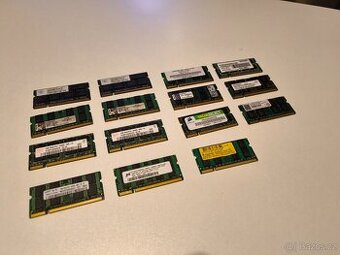 Ram Sodimm DDR2 2gb moduly do notebooku
