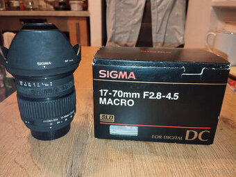 Sigma 17-70 f2.8-4.5 DC + filtry